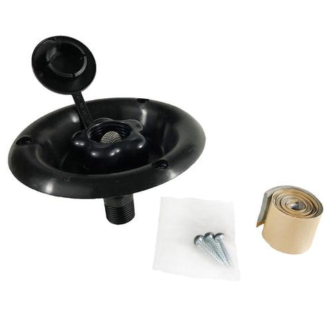 Thetford 94221 (601-005-94221) B&B Molders City Water Dish w/Plastic CV, Black