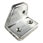 Taco Marine F34-0022AEY-S Foot Rest Hinge, Starboard Side, Mill Finish